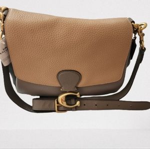 Coach leather handbag NWT with removable crossbody strap